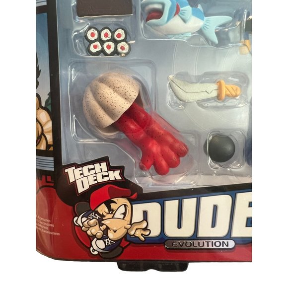 Tech Deck Scuba Squad Sumo San #004 Dude Evolution NEW - Picture 3 of 6